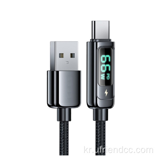 USB3.0 남성 to LED 디스플레이 슈퍼 빠른 충전